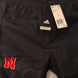 Official Nebraska Logo,Small Adidas Outdoor 2.5 Layer Climaproof Wandertag Pants
